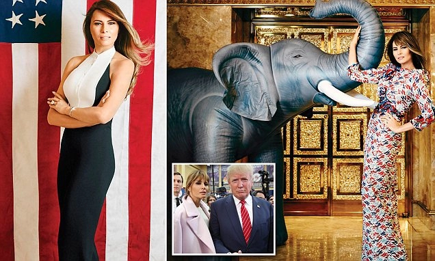 Vợ donald trump từ mẫu nữ sexy đến phu nhân sang quý