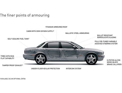  xe chống đạn dành cho chính khách và đại gia 