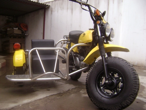  xe sidecar tự chế 