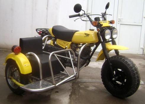  xe sidecar tự chế 