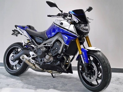  yamaha mt-09 độ phong cách môtô đua 