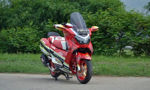  yamaha n-max độ lạ ở indonesia 