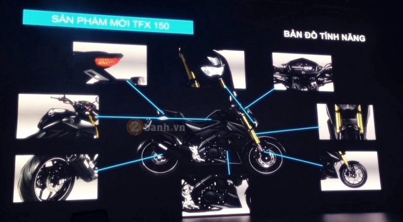 Yamaha tfx150 clip ra mắt và giới thiệu các tính năng của xe