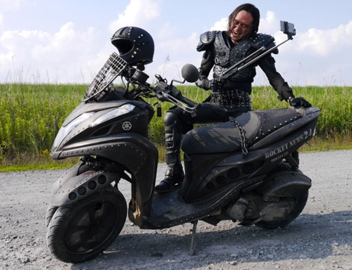  yamaha tricity phong cách mad max 