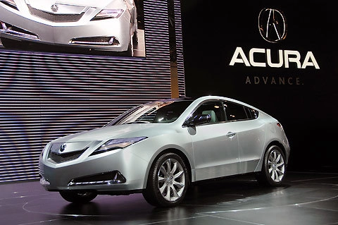  acura zdx chính thức trình làng 