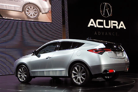 acura zdx chính thức trình làng 