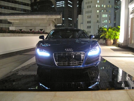  audi r8 v10 đầu tiên xuất hiện tại singapore 