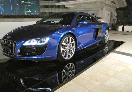  audi r8 v10 đầu tiên xuất hiện tại singapore 