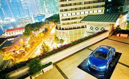  audi r8 v10 đầu tiên xuất hiện tại singapore 