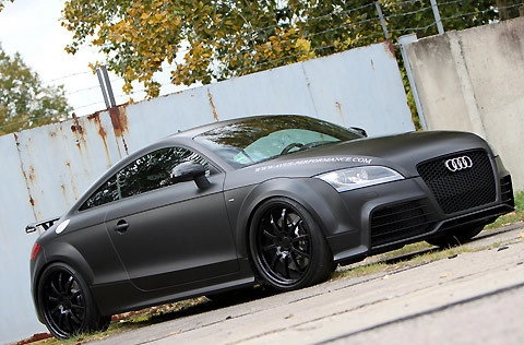  audi tt rs độ toàn đen 