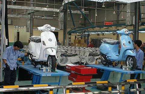  bên trong nhà máy piaggio việt nam 