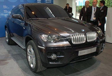  bmw x6 trình diễn tại frankfurt 2007 