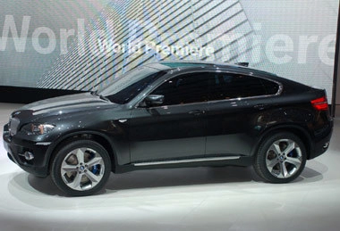  bmw x6 trình diễn tại frankfurt 2007 