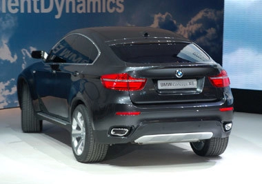  bmw x6 trình diễn tại frankfurt 2007 