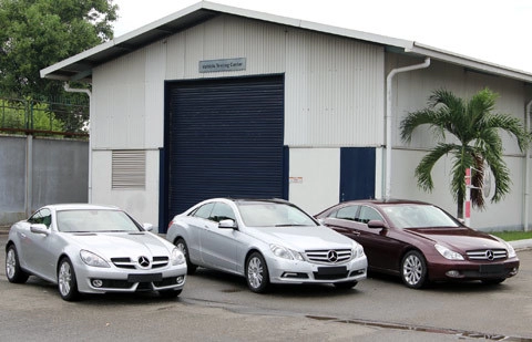  bộ ba xe thể thao mercedes tại việt nam 