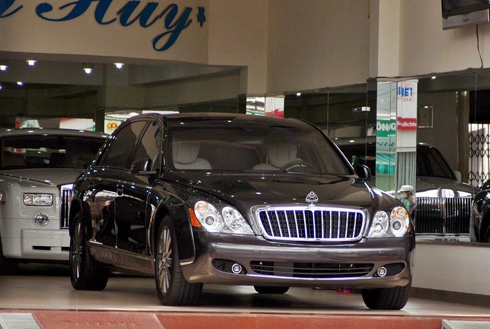  bộ đôi siêu sang maybach ở sài gòn 