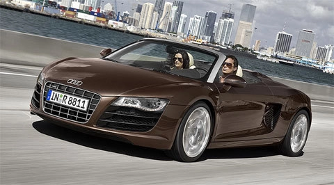  hình ảnh đầu tiên của audi r8 spider 2010 