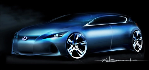  hình ảnh đầu tiên của lexus lf-ch hybrid concept 