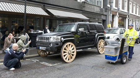  hummer h3 chân gỗ 