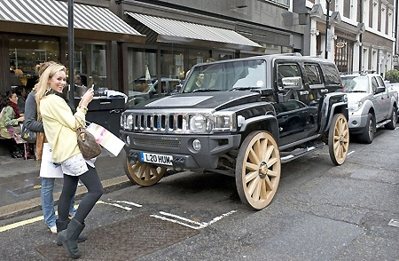  hummer h3 chân gỗ 