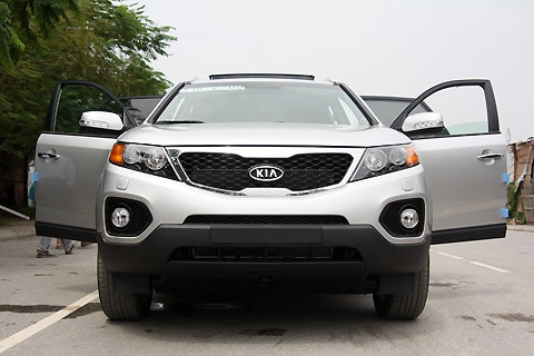  kia sorento 2010 có mặt tại việt nam 