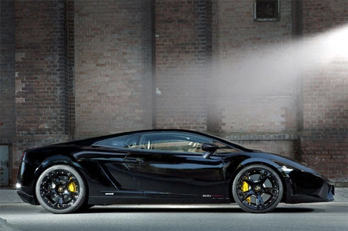  lamborghini gallardo lp600-4 độ toàn đen 