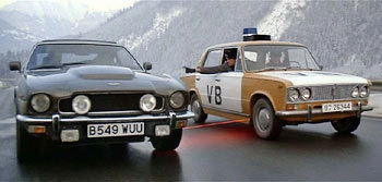  những mẫu xe nổi nhất cho điệp viên 007 