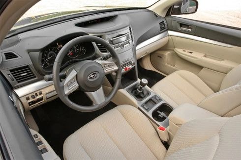  subaru outback giành giải nội thất đẹp nhất 2010 