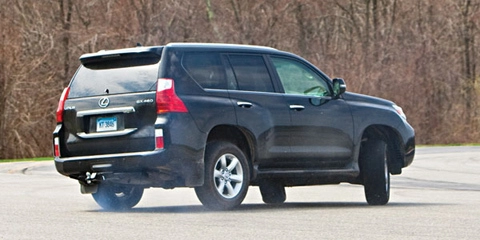  toyota thử nghiệm toàn bộ xe suv sau sự cố lexus gx460 
