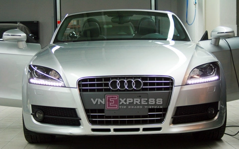  vẻ đẹp audi tt 20 mui mềm tại sài gòn 