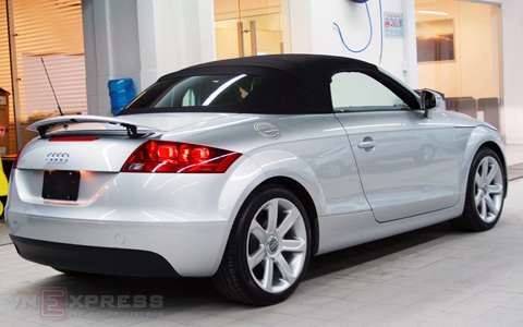  vẻ đẹp audi tt 20 mui mềm tại sài gòn 