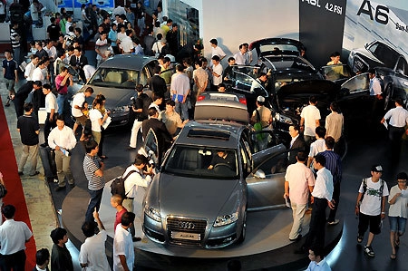  vietnam autoexpo 2009 đậm dấu ấn audi 