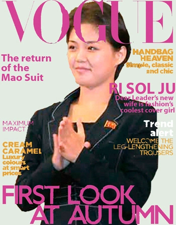 Vợ chủ tịch kim jong-un lên bìa vouge