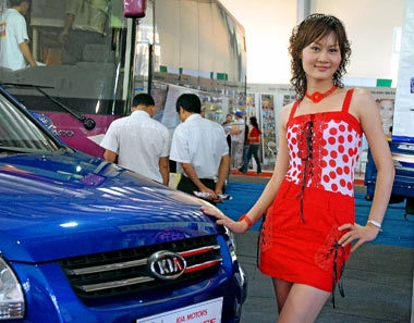  xe và người đẹp autotech 2007 