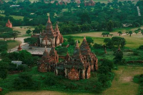 Đầu xuân vãn cảnh chùa myanmar