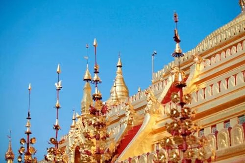 Đầu xuân vãn cảnh chùa myanmar