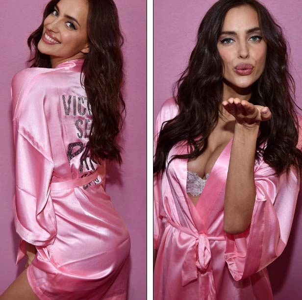 Irina shayk mang bầu vẫn siêu gợi cảm diễn nội y