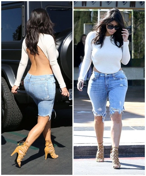 Jeans rơi vào tay kim kardashian trở thành những mốt khó coi nhất quả đất