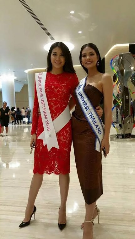 Lệ hằng lọt top 20 phủ sóng trên mạng xã hội miss universe 2016