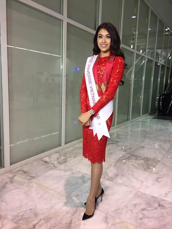 Lệ hằng lọt top 20 phủ sóng trên mạng xã hội miss universe 2016