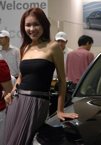  người đẹp tại saigon autotech 2007 