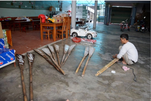 Bến yến chùa hương ngày giáp tết