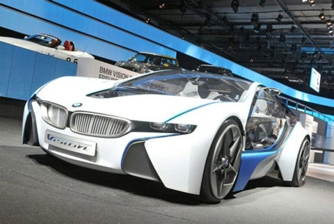  bmw vision efficientdynamics trình diễn tại đức 