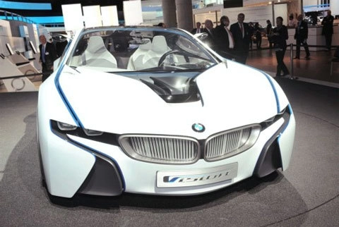  bmw vision efficientdynamics trình diễn tại đức 