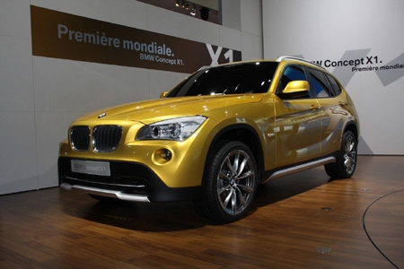  bmw x1 tại paris 2008 