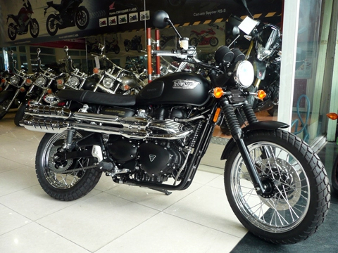  bộ đôi triumph cổ điển giữa sài gòn 