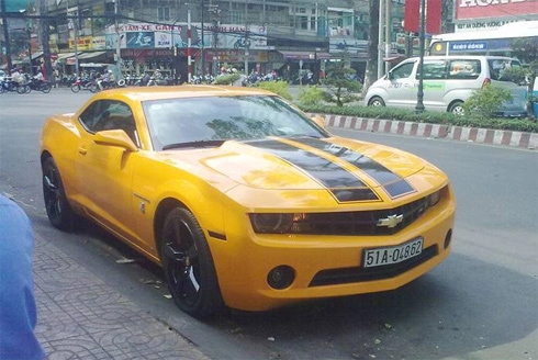  chevrolet camaro trên phố sài gòn 