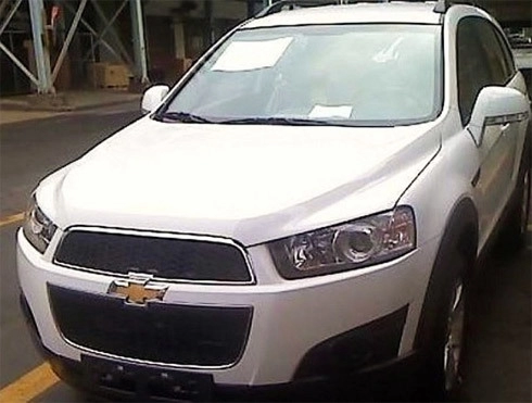  chevrolet captiva 2011 trên đường thử 