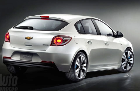  chevrolet trình làng cruze hatchback ở paris motorshow 