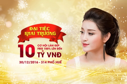 Cơ hội làm đẹp miễn phí 10 tỷ đồng chỉ duy nhất 1 ngày